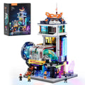 Lumibricks Cyberpunk Floating Train Station (Nr. L9098)