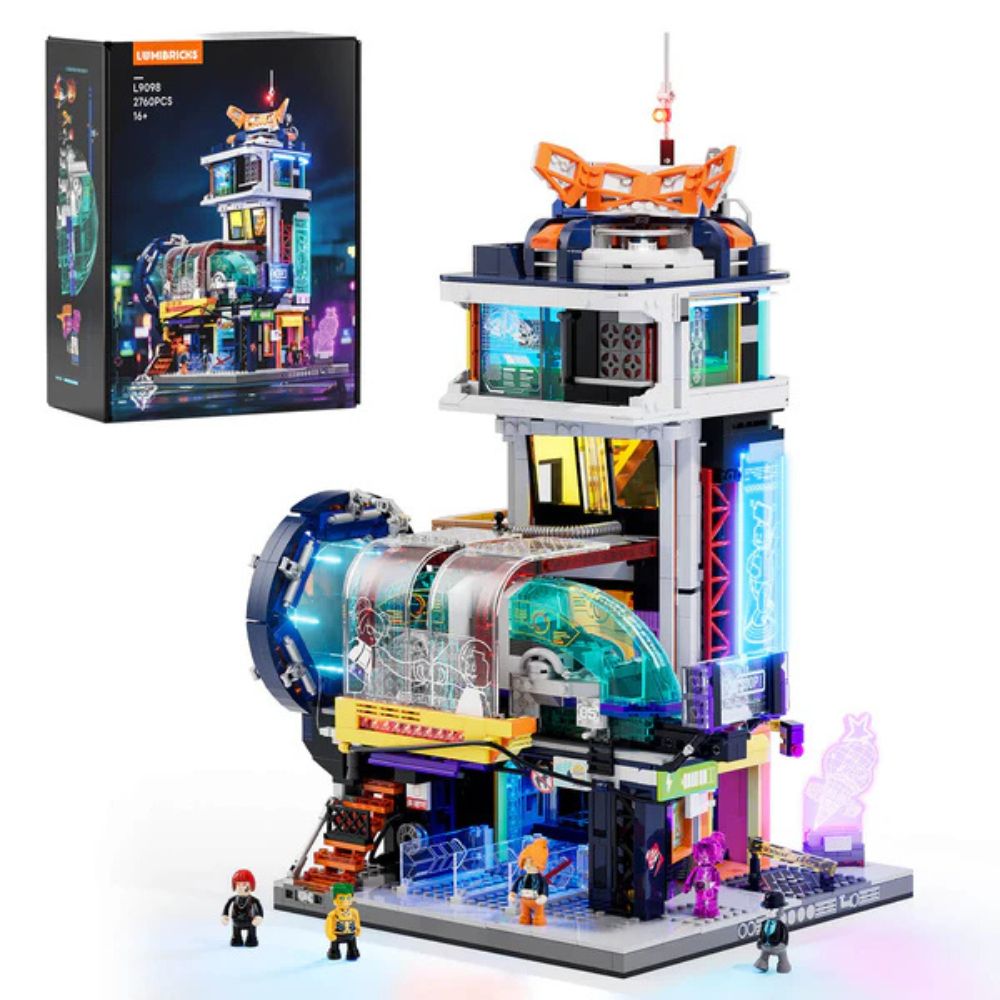 Lumibricks Cyberpunk Floating Train Station (Nr. L9098)