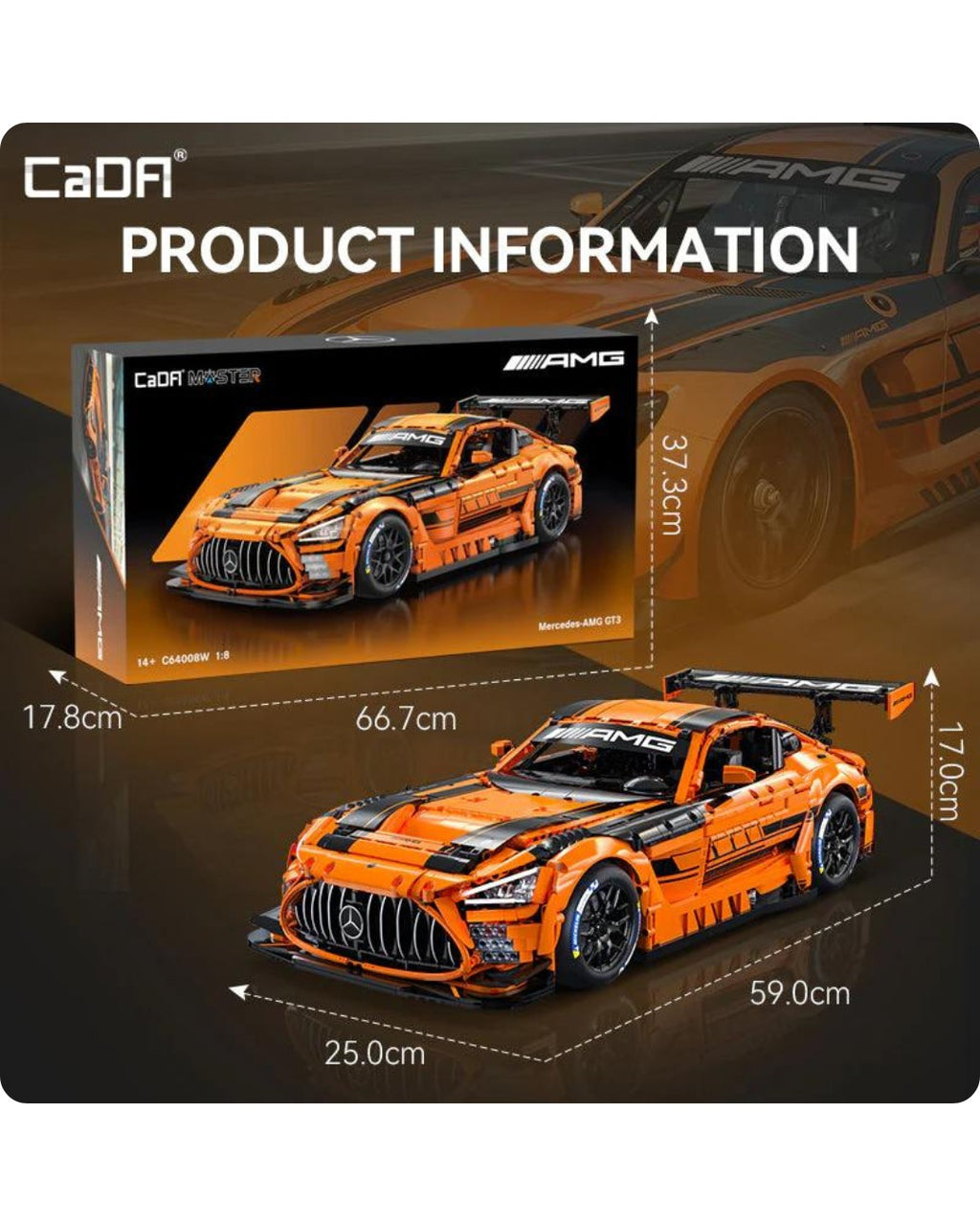CaDA Master Mercedes-AMG GT3