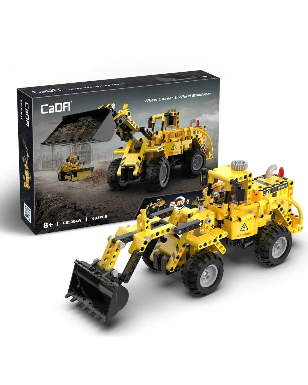 CaDA – 2-in-1 Radlader & Bulldozer