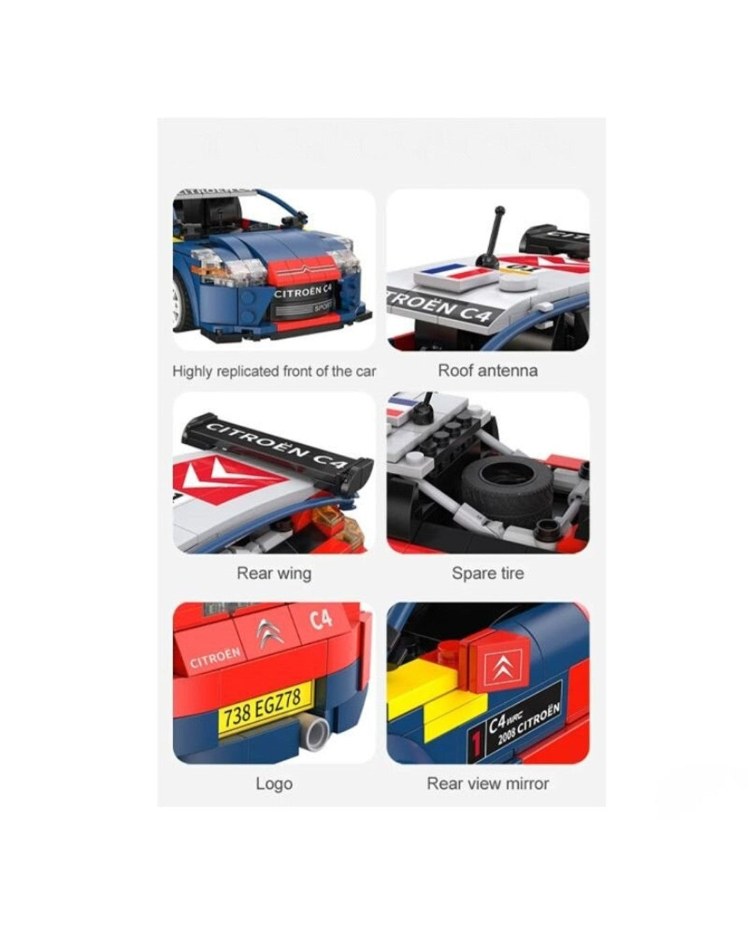 CaDA Citroën C4 WRC Rally