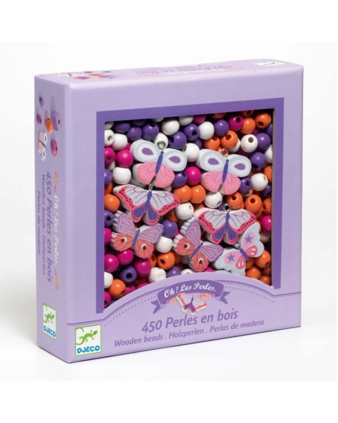 Holzperlen - Schmetterlinge