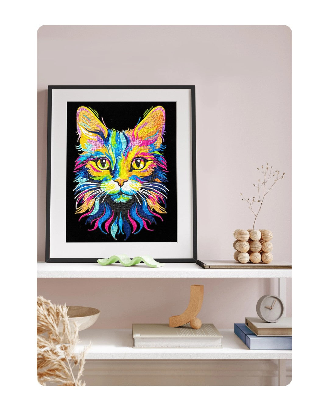 Diamond Painting - Neon Katze