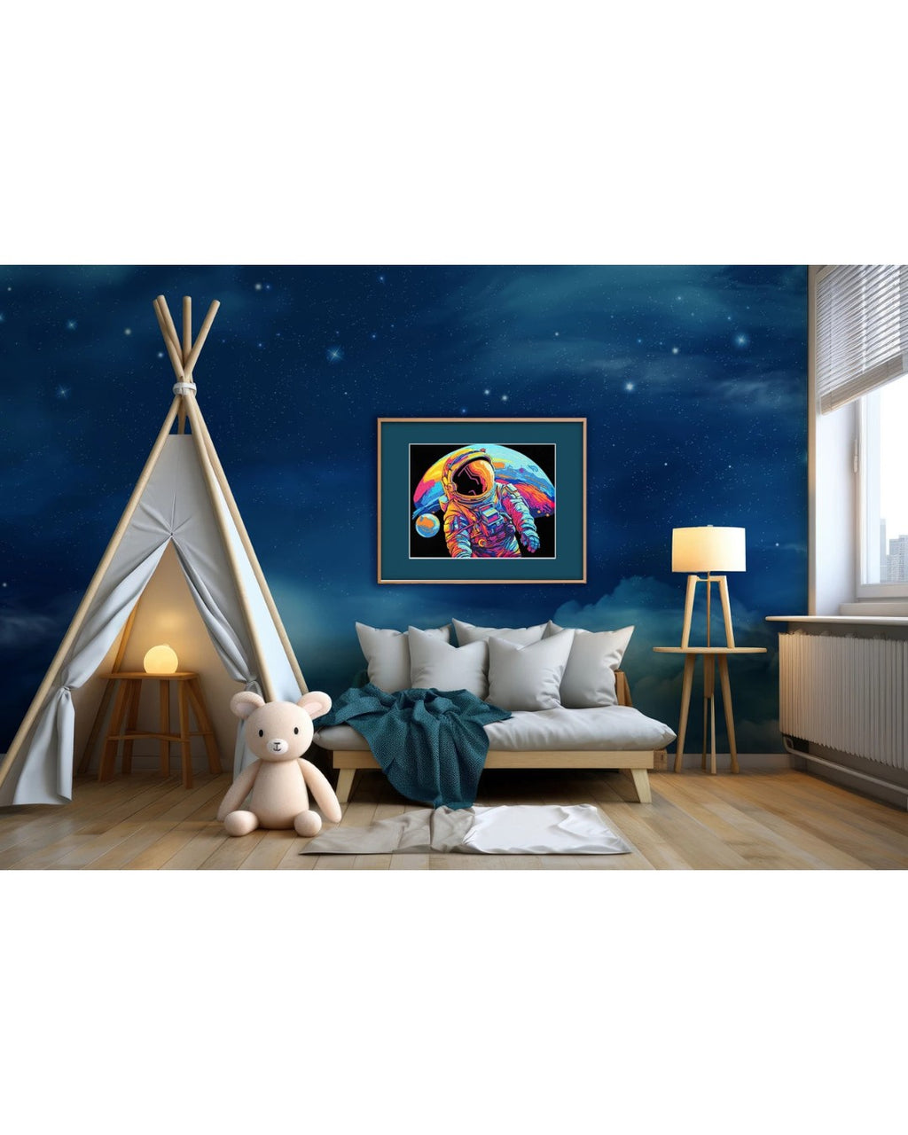 Diamond Painting - Neon Astronaut