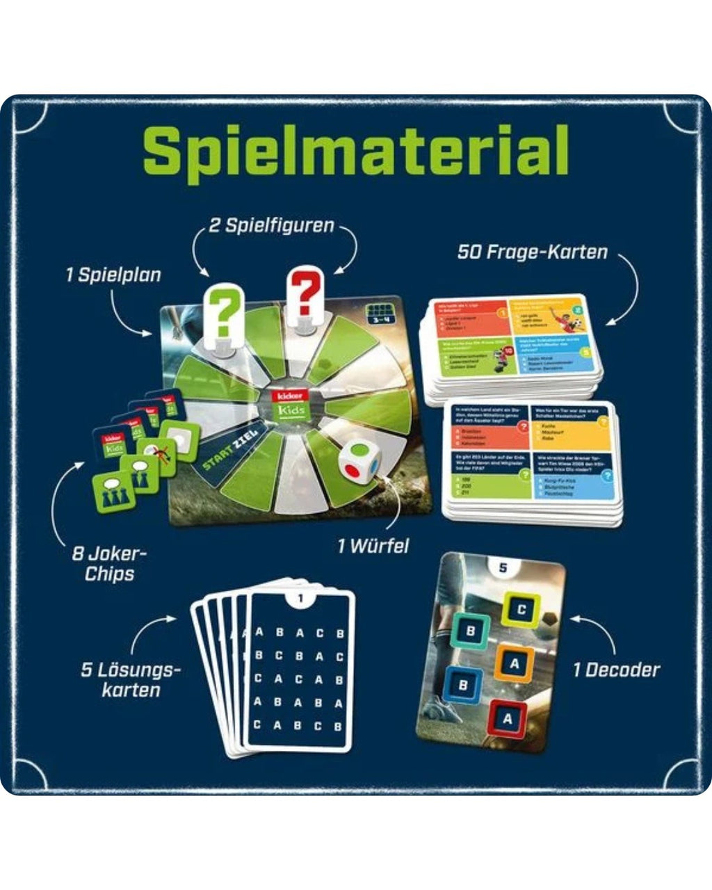 Kicker Kids Fußball Quiz