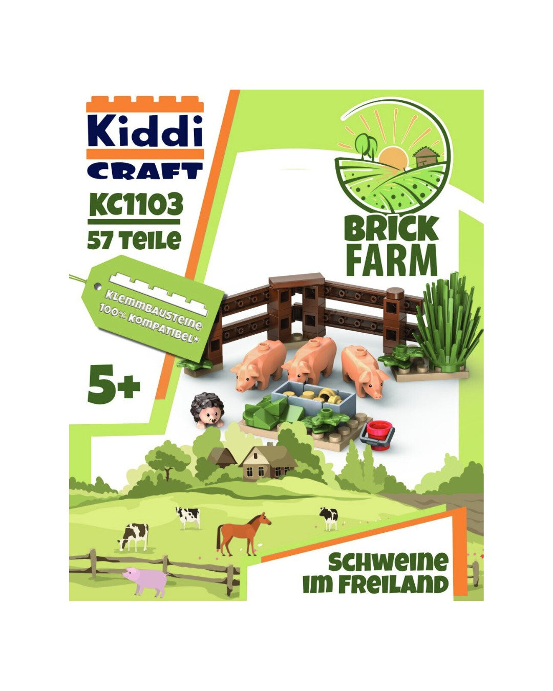 Schweine im Freiland