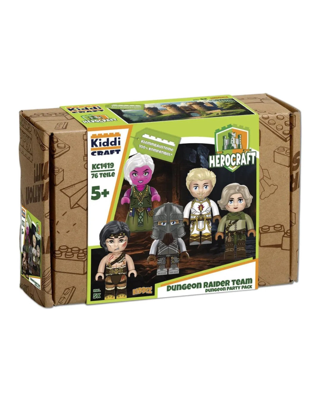 KIDDIZ Figuren-Pack Dungeon Raider