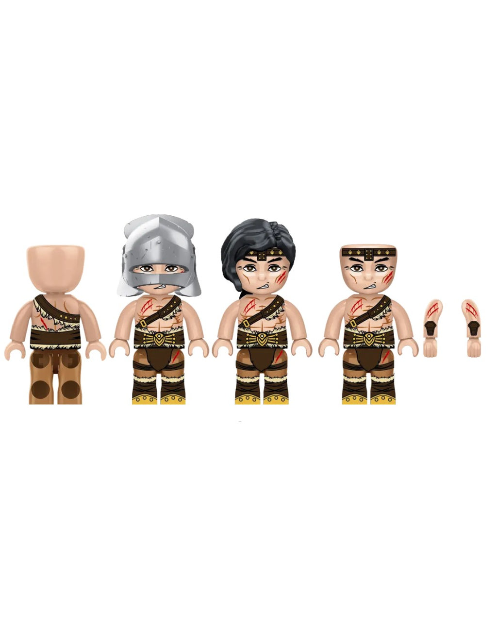 KIDDIZ Figuren-Pack Dungeon Raider