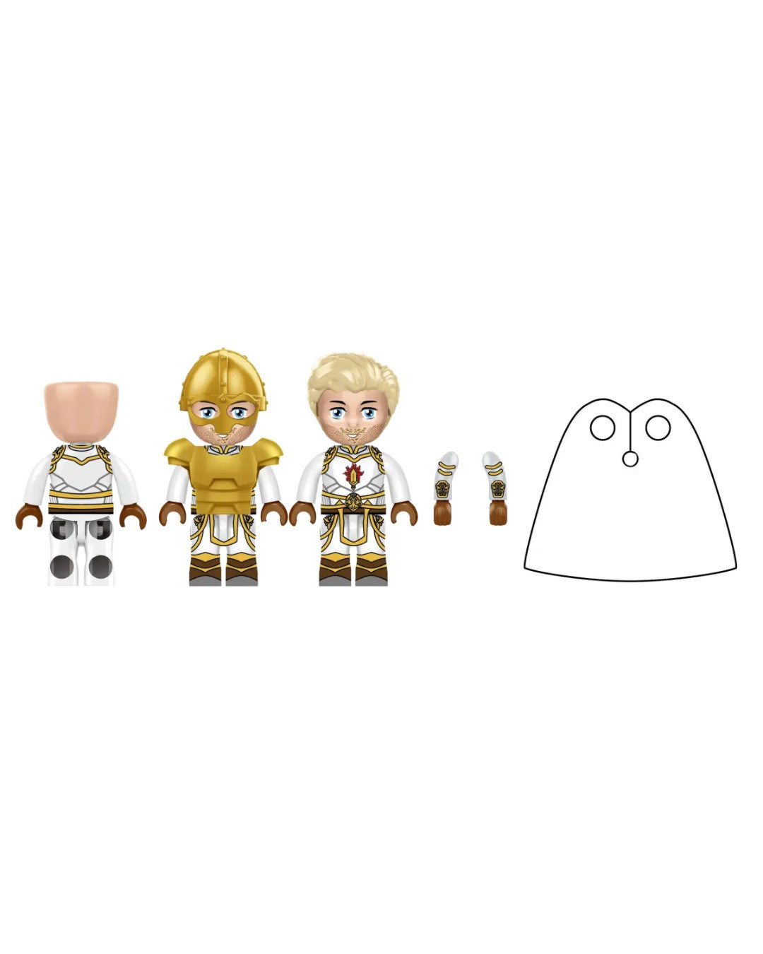 KIDDIZ Figuren-Pack Dungeon Raider