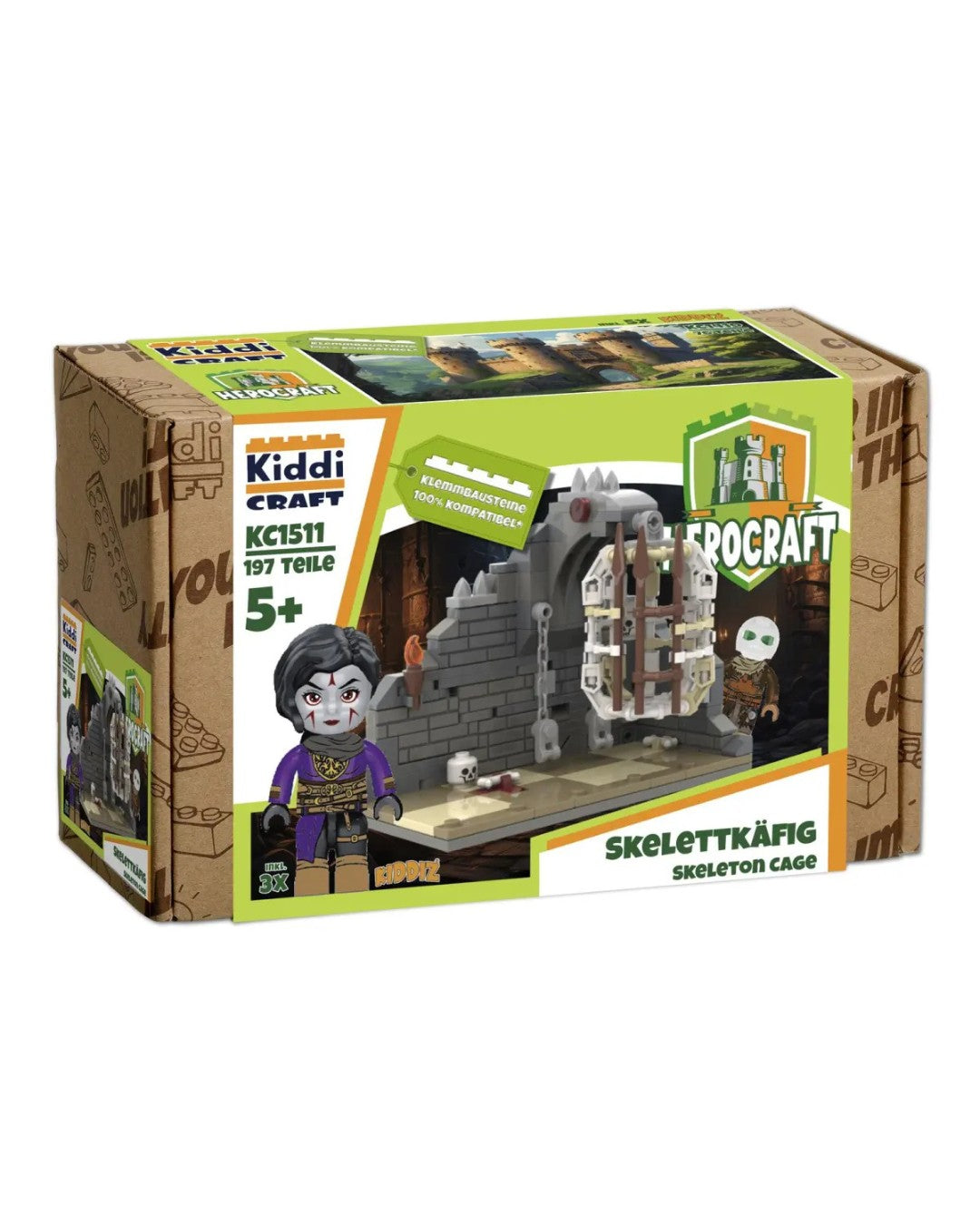 Dungeon Skelett-Käfig