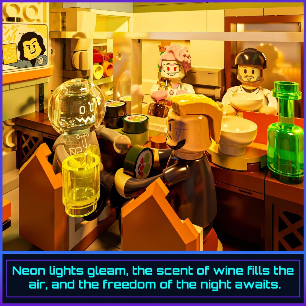 Lumibricks Cyberpunk Izakaya (Nr. F9073)