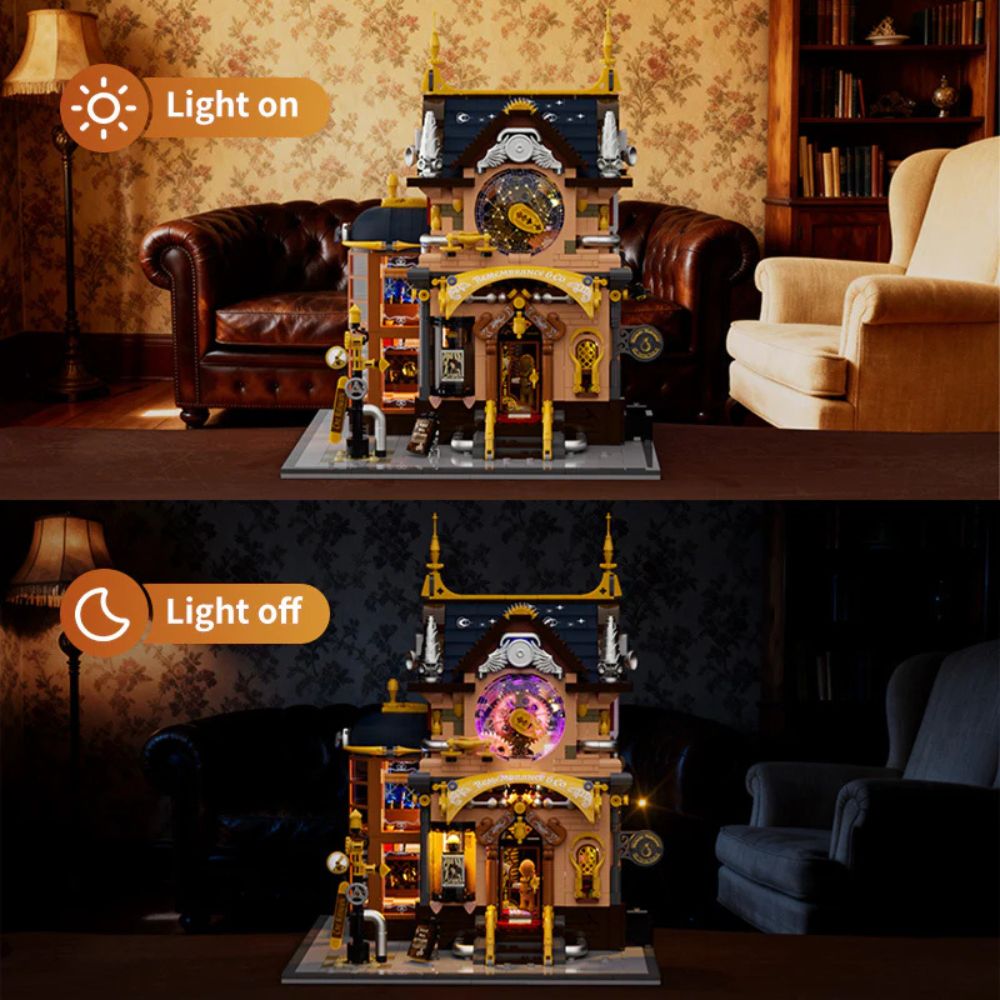 Lumibricks Steampunk-Gedächtnis-Zauberladen (Nr. 11013)