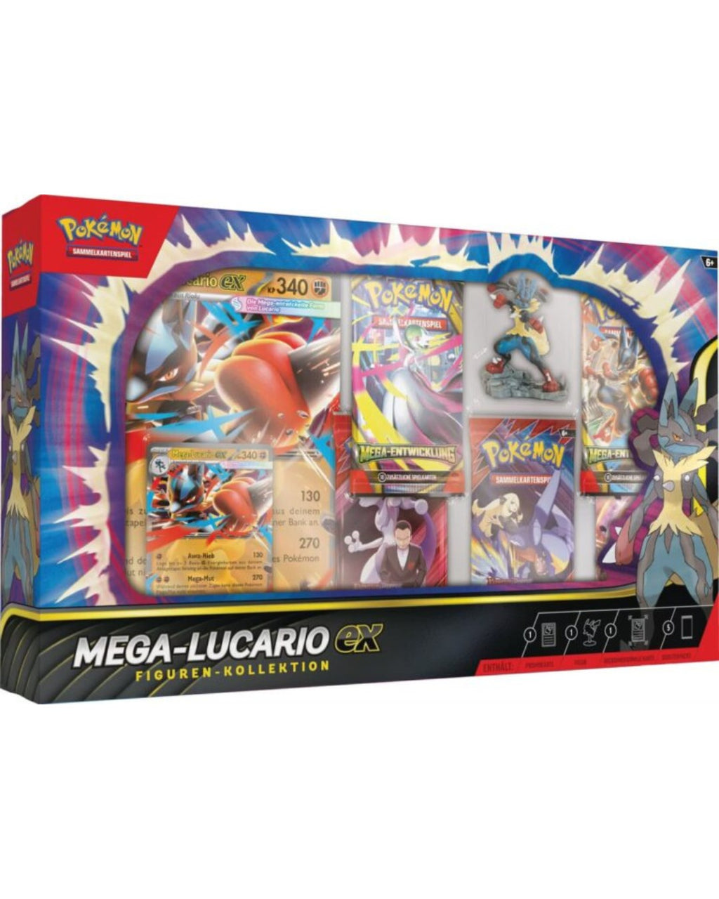 Mega-Lucario-ex Figuren-Kollektion