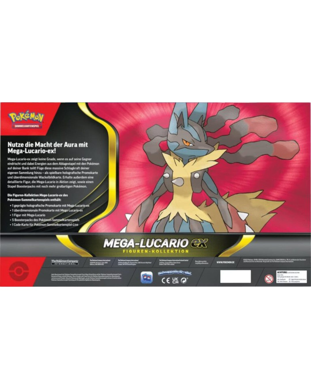 Mega-Lucario-ex Figuren-Kollektion