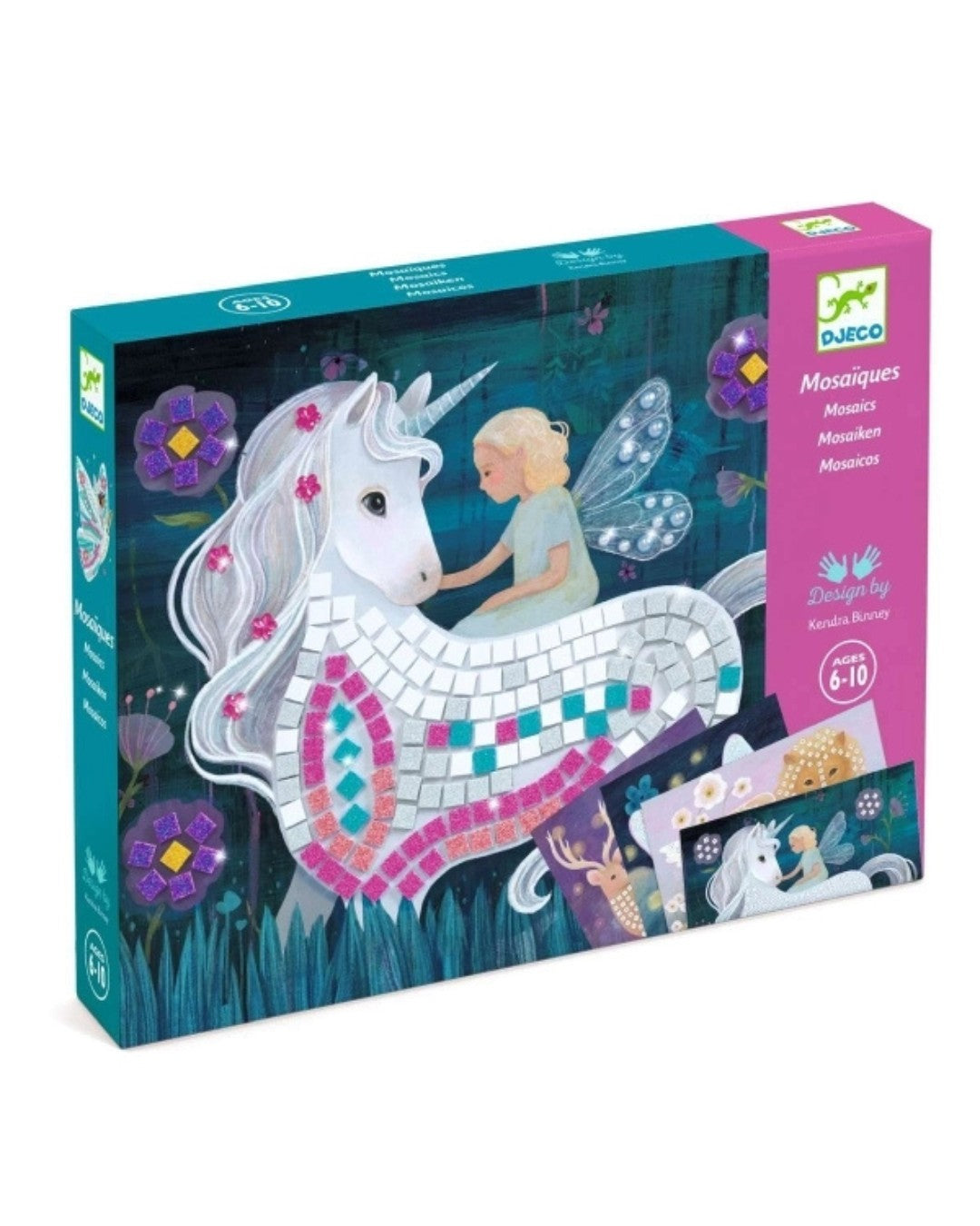 Mosaik Glitzer: Die verzauberte Welt