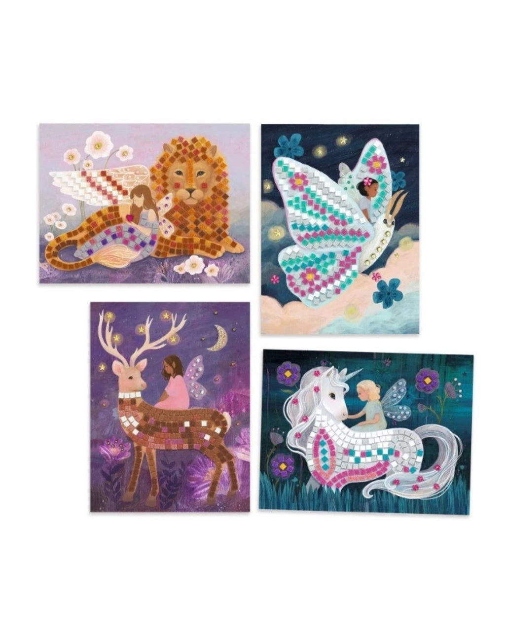Mosaik Glitzer: Die verzauberte Welt