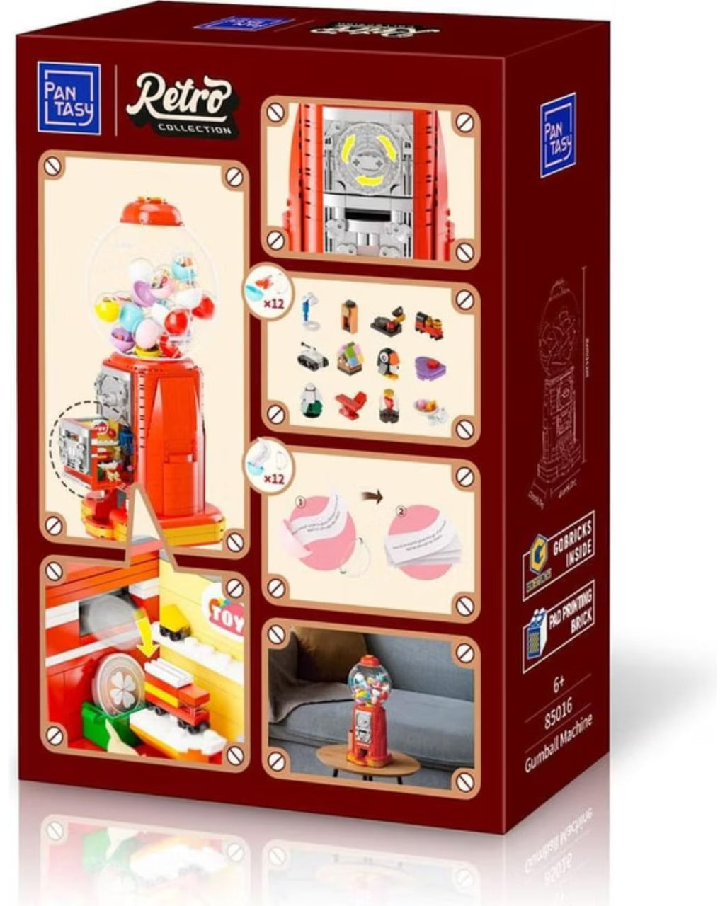 Retro-Kaugummiautomat