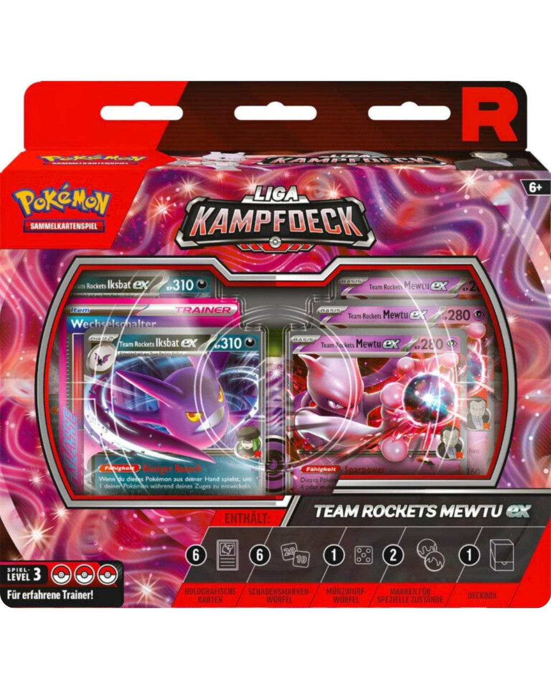 Liga-Kampfdeck Team Rockets Mewtu-ex