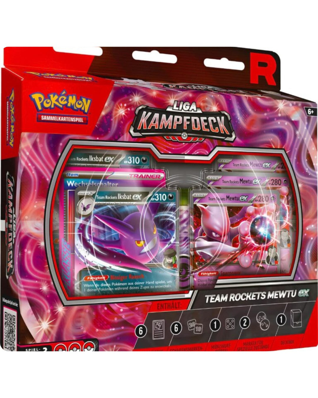 Liga-Kampfdeck Team Rockets Mewtu-ex