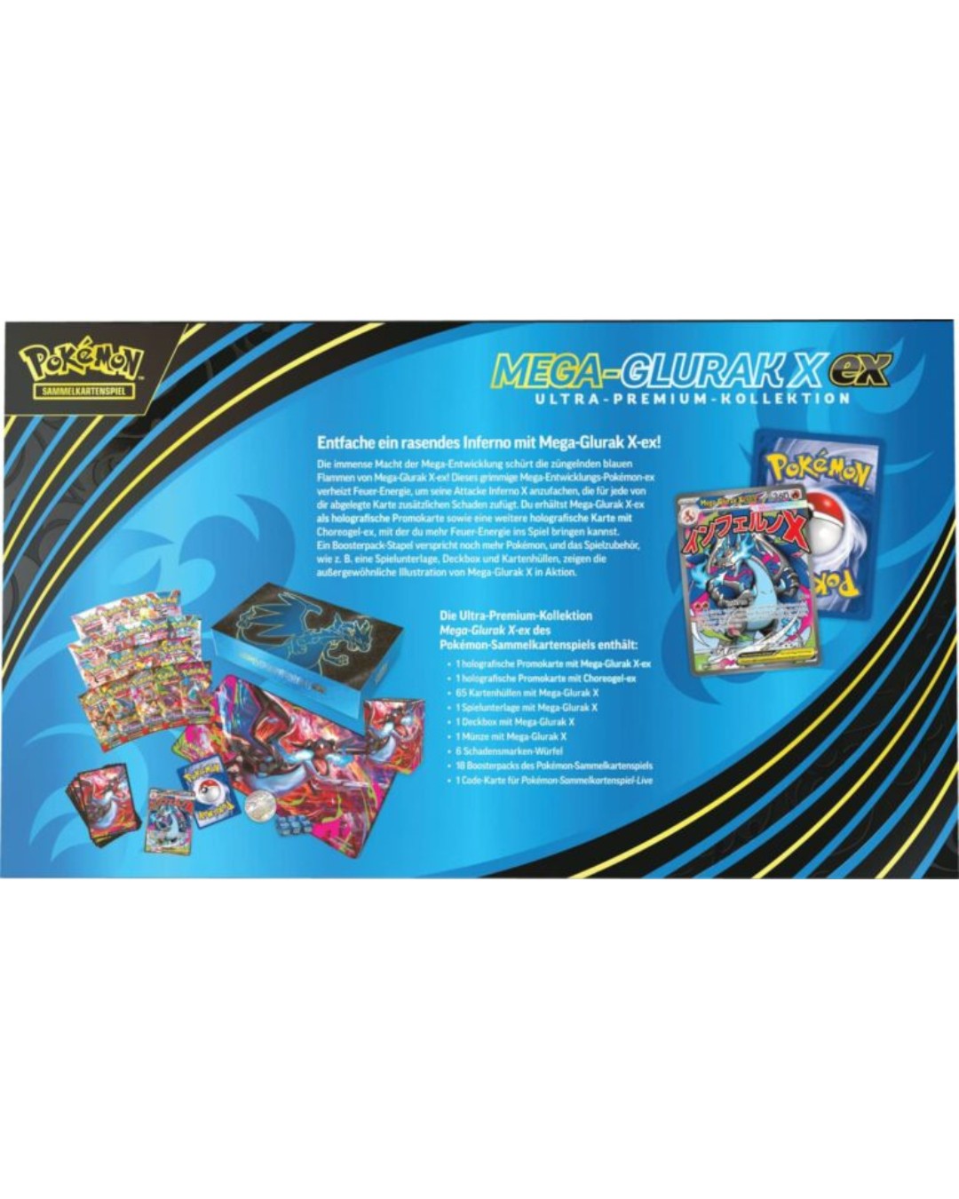 Ultra-Premium-Koll. Mega-Glurak X-ex