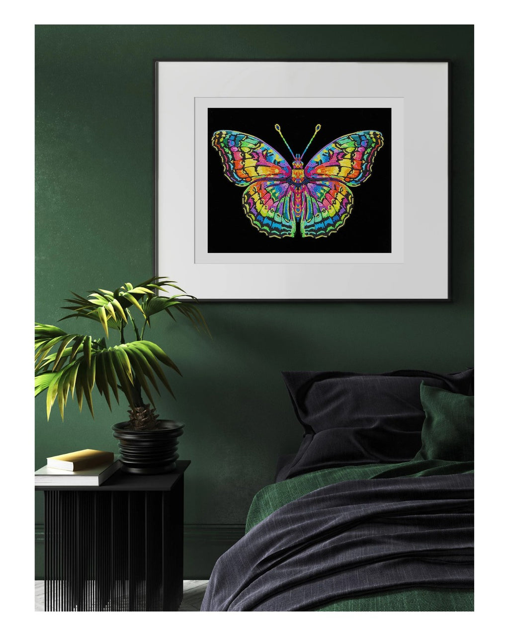 Diamond Painting - Neon Schmetterling