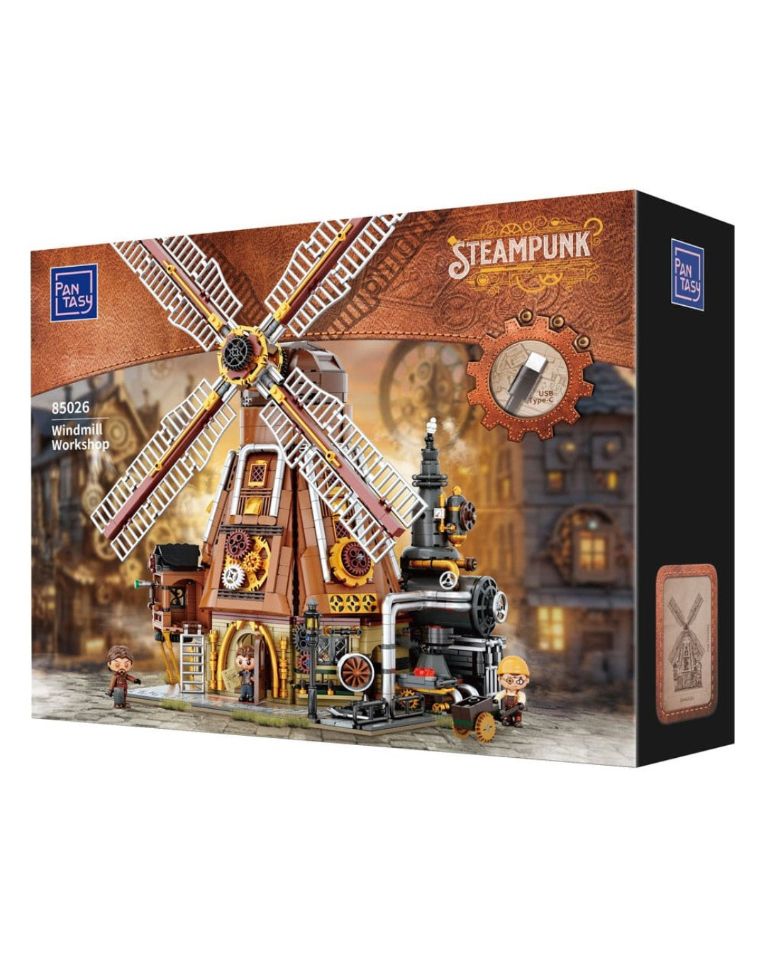 Steampunk Windmühle