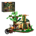 Lumibricks Ranger-Camp - Waldhütte mit Beleuchtung (500 Teile)