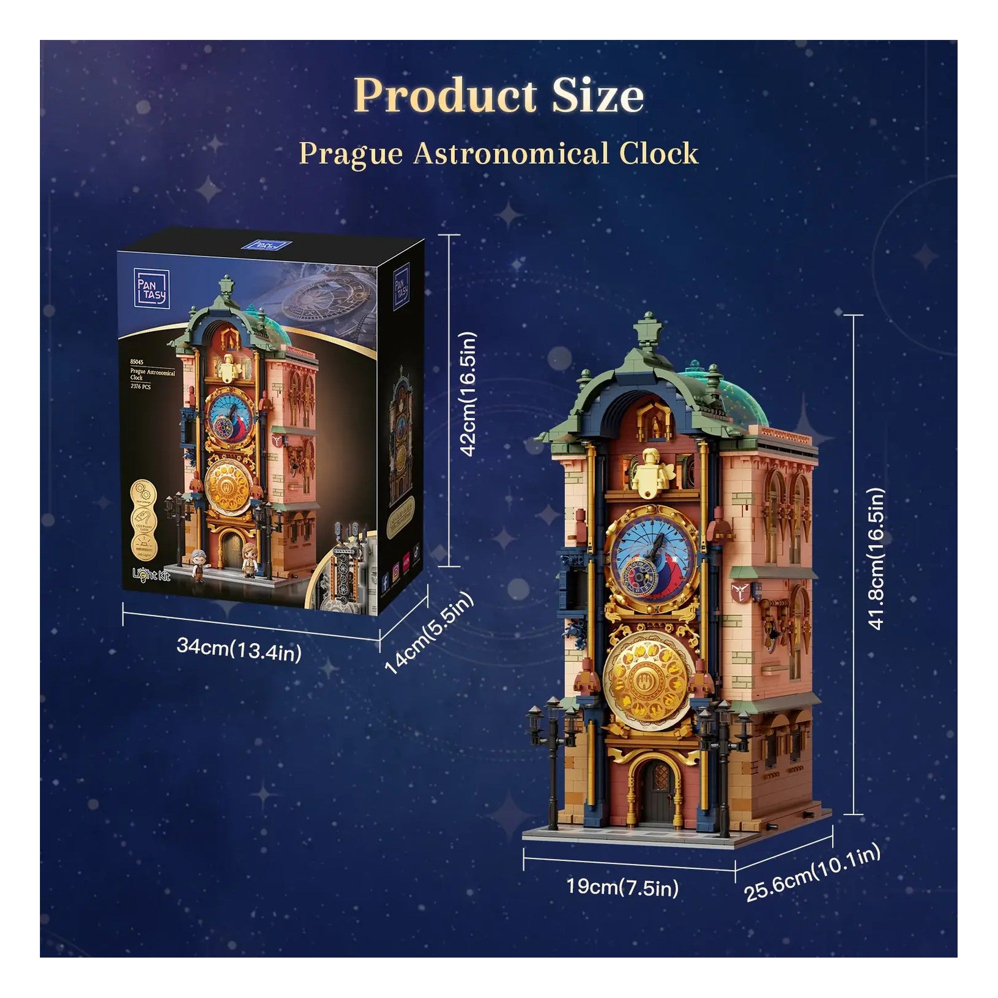 Pantasy Prager Astronomische Uhr (Nr. 85045)