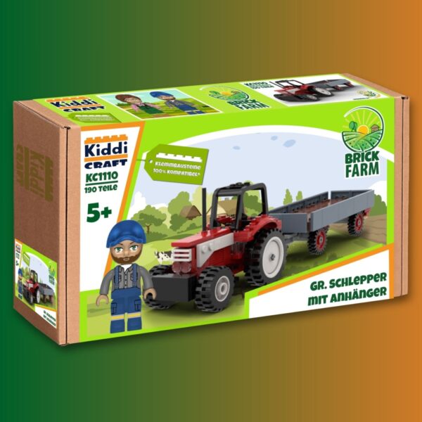 Großer Schlepper mit Anhänger von Kiddicraft