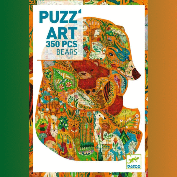 DJECO Puzz’Art – Bär (350 Teile)